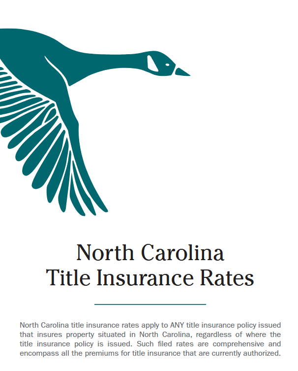 NC Rate Brochure Cover