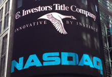 NASDAQ/Investors Title stock